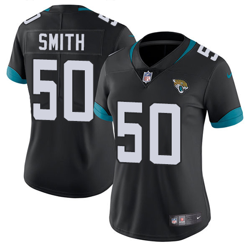 Nike Jaguars #50 Telvin Smith Black Alternate Women's Stitched NFL Vapor Untouchable Limited Jersey